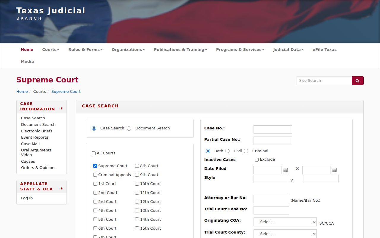 Bell County residents directory Texas courts search filters